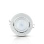 LED Spotlights - Recessed Fitting - GU10 - IP20 - Metallic Grey - 5 Years