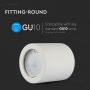 LED Spotlights - Surface Fittings - GU10 - IP20 - White - Model No: - VT-727RD