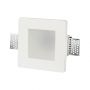 LED Spotlights - Recessed Fitting - GU10 Frost Glass - IP20 - White - Model No: - VT-801SQ