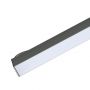 Zilveren smalle lineaire verlichting - Samsung - IP20 - 40W - 3200 Lumen - 4000K - 5 Jaar