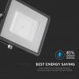 Black LED Floodlights - Samsung - IP65 - 50W - 4000 Lumens - 3000K - 5 Years