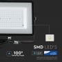 Black LED Floodlights - Samsung - IP65 - 100W - 8000 Lumens - 3000K - 5 Years