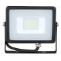 Black LED floodlights - Samsung - IP65 - 20W - 1600 Lumens - 3000K - 5 Years