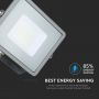 Grey LED Floodlights - Samsung - IP65 - 30W - 2400 Lumens - 3000K - 5 Years