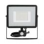 Rotatable LED Floodlights with PIR Sensor - Samsung - IP65 - Black - 50W - 4000 Lumens - 3000K - 5 Years