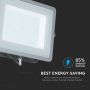 Grey LED Floodlights - Samsung - IP65 - 100W - 8000 Lumens - 4000K - 5 Years