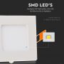 Square LED Mini Panels - Premium Series - IP20 - White - 6W - 420 Lumens - 3000K