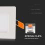 Square LED Mini Panels - Premium Series - IP20 - White - 6W - 420 Lumens - 4000K