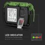 LED Rechargeable Floodlights - Samsung - Green+Black - IP44 - 10W - 700 Lumens - 6400K