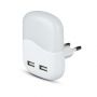 Square LED Wall Lights - Night Lights - USB - Samsung - IP20 - White - 0.4W - 10 Lumens - 3000K