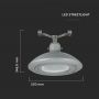 LED Streetlights - 130lm/w - Samsung - IP65 - Grey - 100 Watts - 13000 Lumens - 4000K - 5 Years