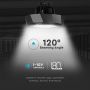 Black Reflector LED Highbays - Samsung - MW - 180lm/w - IP65 - 100W - 18000 Lumens - 6400K - 5 Years