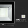 Projecteurs LED série E - Noir - IP65 - 100W - 8500 Lumens - 3000K