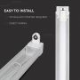 Single LED Tubes - Fitting - 60CM - IP20