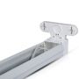 Double LED Tubes - Fitting - White - 60CMx2 - IP20