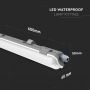 LED Batten Fitting With Tubes - IP65 - White - 18W - 1700 Lumens - 4000K - 120CM