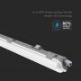 LED Batten Fitting With Tubes - IP65 - White - 18W - 1700 Lumens - 4000K - 120CM