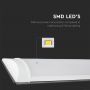 Prismatic LED Batten Fittings - 150lm/w - Evolution - IP20 - White - 15W - 2250 Lumens - 3000K - 5 Years - 60CM