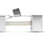 White LED Batten Fittings - Prismatic - Samsung - IP20 - 10W - 1000 Lumens - 3000K - 5 Years - 30CM