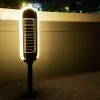 Solar Lights - Solar Bollard Lights - IP65 - White+Black - 5 Watts - 400 Lumens - 3000K