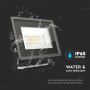 LED Floodlights - Black - IP65 - 10 Watts - 750 Lumens - 6500K 