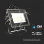 LED Floodlights - Black - IP65 - 50 Watts - 4300 Lumens - 4000K 