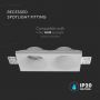 LED Spotlights - Recessed Fitting - GU10 - IP20 - White - Model No: - VT-11012