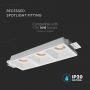 LED Spotlights - Recessed Fitting - GU10 - IP20 - White - Model No: - VT-11003