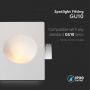 LED Spotlights - Recessed Fittings - GU10 - IP20 - White - Model No: - VT-11008