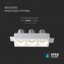 LED Spotlights - Recessed Fitting - GU10 - IP20 - White - Model No: - VT-11014