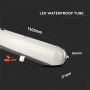 White LED Batten Fittings - Samsung - 120lm/w Series - IP65 - 60W - 7200 Lumens - 6500K - 5 Years - 120CM