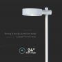 Outdoor Lighting - Bollard Lamps - IP65 - White Body - 6 Watts - 520 Lumens - 3000K