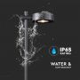 Outdoor Lighting - Bollard Lamps - IP65 - Black Body - 6 Watts - 520 Lumens - 3000K