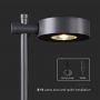 Outdoor Lighting - Bollard Lamps - IP65 - Black Body - 6 Watts - 520 Lumens - 3000K