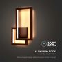 LED Wall Lights - Modern -  Wall Lights - IP20 - Corten Body - 20 Watts - 2660 Lumens - 4000K