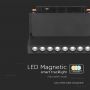 Smart Magnetic Tracklights - Pendant - Black - IP20 - 10W - 900 Lumens - 3IN1