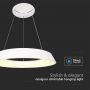 Kerzenständer - Dimmbar Pendant Lights - IP20 - White Body - 48 Watt - 5000 Lumen - 3000K