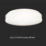 Dimmable Dome Lights - IP20 - White Body - 42 Watts - 4400 Lumens - 4000K