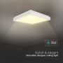 Dimmable Dome Lights - IP20 - White Body - 48 Watts - 4480 Lumens - 4000K