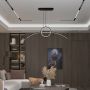 Designer Ceiling Lights - Designer Hanging Lights - IP20 - Black Body - 30 Watts - 3200 Lumens - 4000K