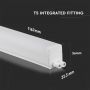 T5 LED Batten Fittings - Integrated - Samsung - IP20 - White - 16W - 1440 Lumens - 6400K - 5 Years