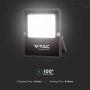 Solar Floodlights - IP65 - Black Body - 400 Lumens - 6400K