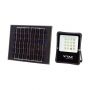 Solar Floodlights - IP65 - Black Body - 1600 Lumens - 6400K