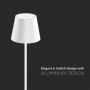 Adjustable Floor Lamps - IP54 - White Body - 4 Watts - 300 Lumens - 3000K