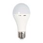 E27 LED Lampen - GLS - Noodverlichting - IP20 - Wit - 9W - 720 Lumen - 4000K