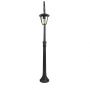 E27 Outdoor Lighting - Pole Lamps - IP44 - Black