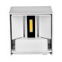 White LED Wall Lights - Square - Bridgelux - IP65 - 6W - 660 Lumens - 4000K