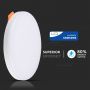 Round Adjustable LED Mini Panels - Samsung - IP20 - White - 12W - 750 Lumens - 3000K - 5 Years