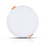 Round Adjustable LED Mini Panels - Samsung - IP20 - White - 18W - 1350 Lumens - 4000K - 5 Years