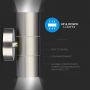 Outdoor Lighting - GU10 Up Down Fittings - IP44 - Model No: - VT-7622